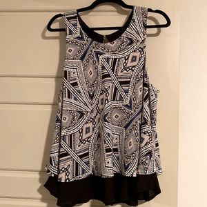 Mission layered blouse